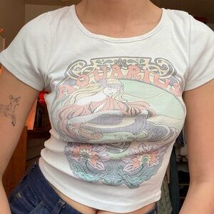 Free people horoscope tee